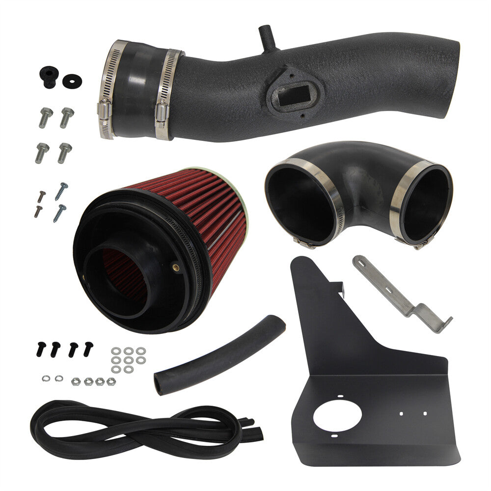 Cold Air Intake System+Heat Shield Filter For 10-11 for Chevrolet Camaro V6 LT LS AF