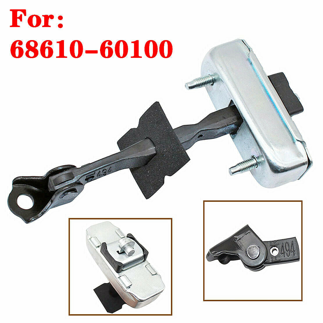 Front Left Driver Side Door Check Hinge Stop Limiter for Toyota Tacoma 05-16 AT
