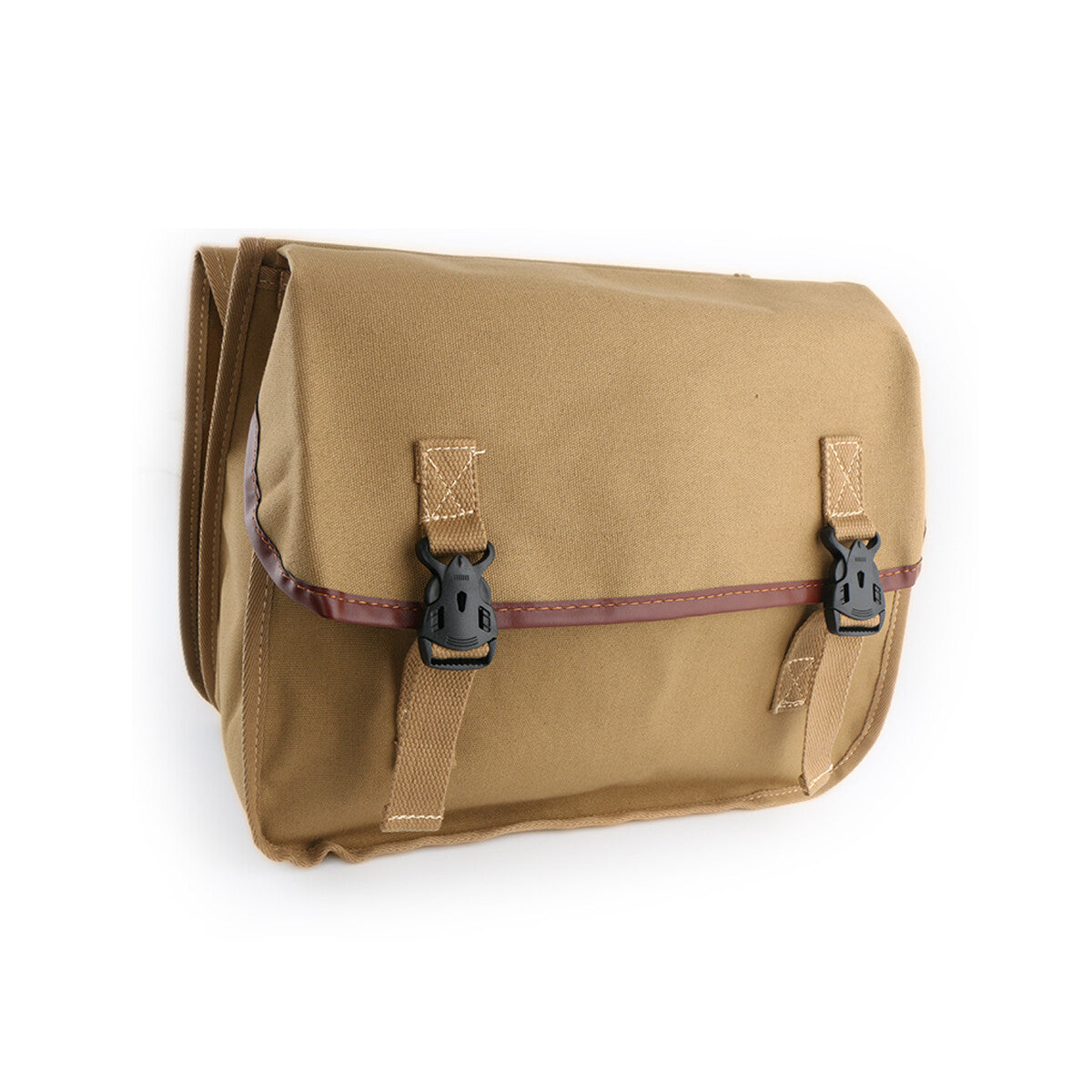 Motorcycle Retro Bag, Saddle Bag, Panniers Canvas Bag, 2-Pack Storage Box