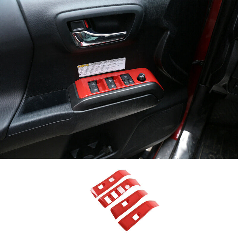 Black Car Trunk Side Storage Box with Mesh Pocket for Toyota FJ Cruiser 2007-21