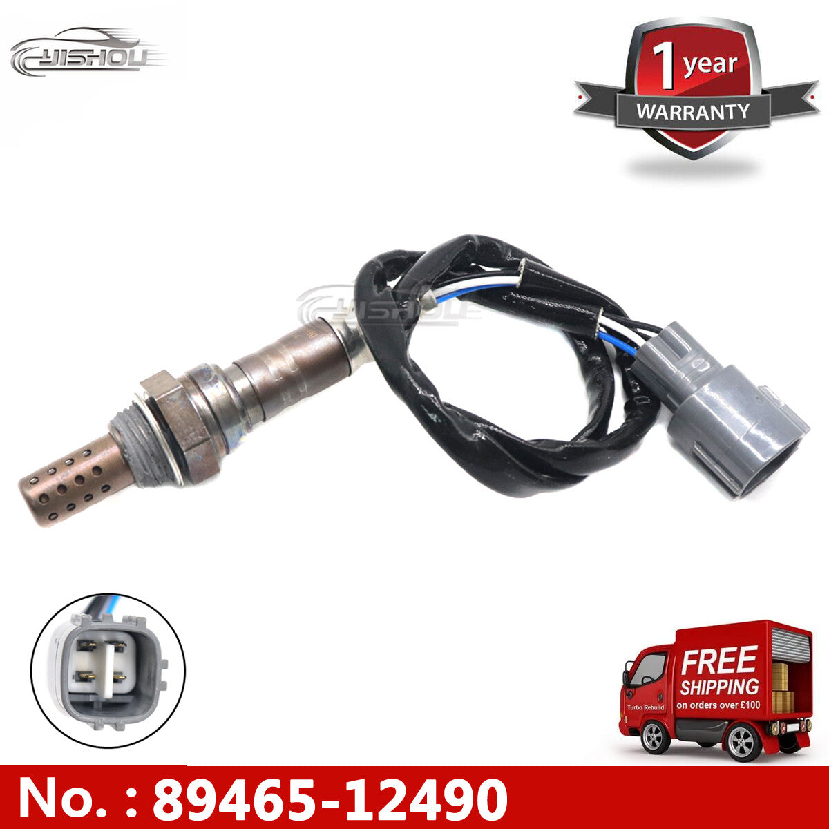 O2 sensor 89465-12490 suitable for Toyota for Corolla Spacier Springer Carib AE11 95-02