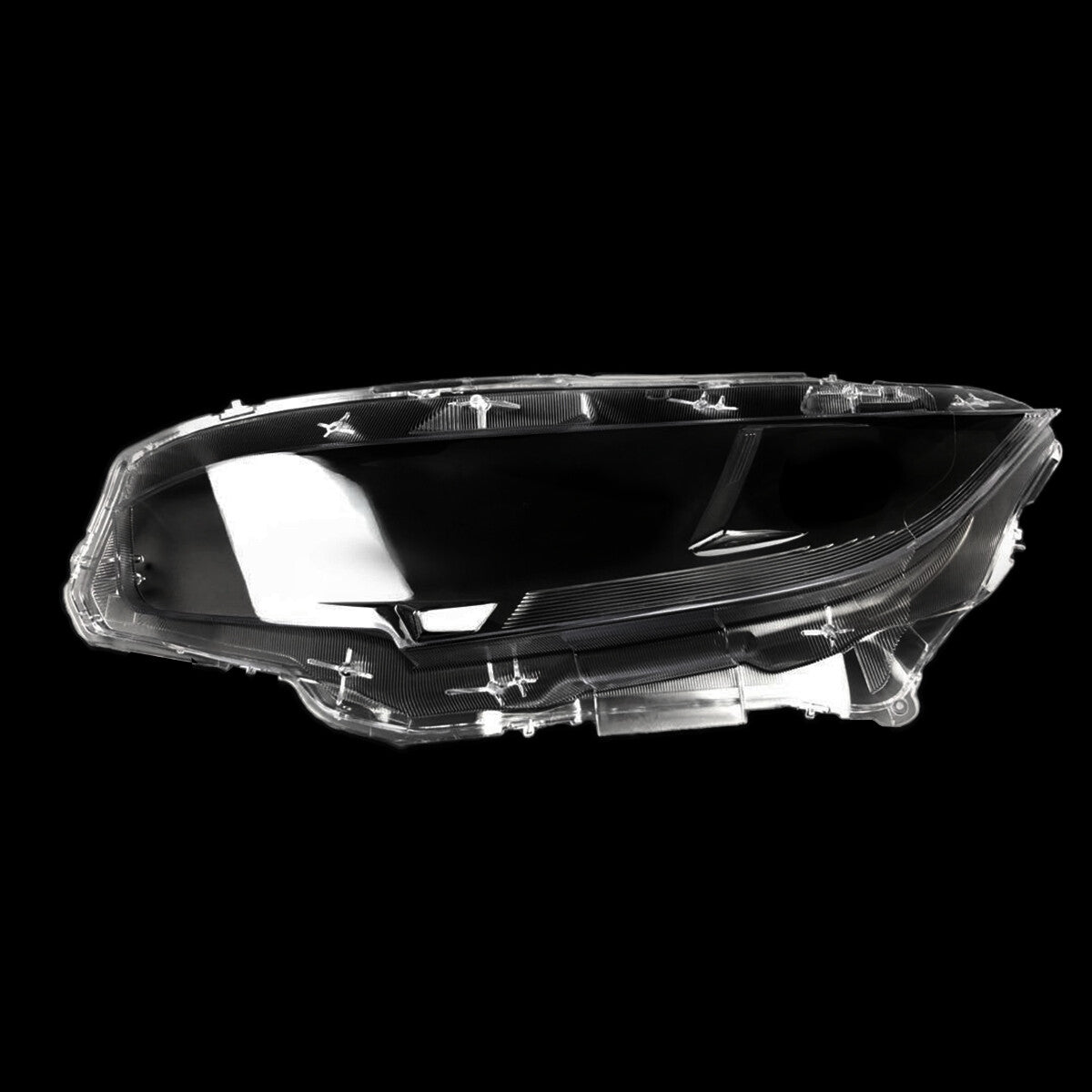Left front headlight lens cover for Honda for Civic 2016 - 2018 halogen headlight cover