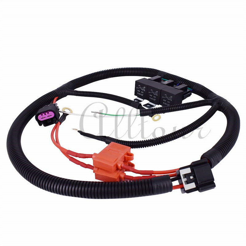 Dual Electric Fan Upgrade Wiring Harness Fits For 1999¨C2006 ECU Control New