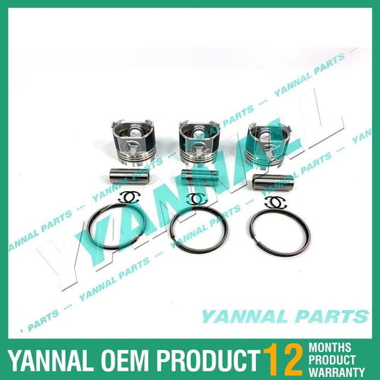New STD pistons and rings for Shibaura S773L tractors