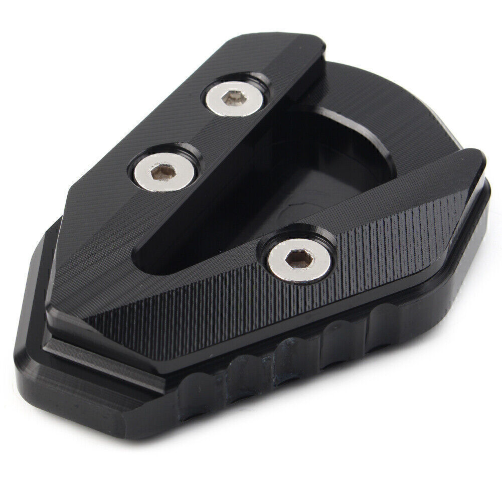 for Yamaha YZFR6 2017-2021 20 BLK Kickstand Foot Support Side Pad Enlarge Plate