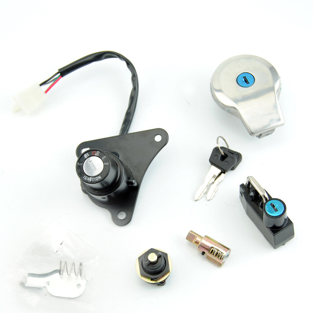 Motorcycle Ignition Switch Fuel gas cap lock for YAMAHA ViragoXV250