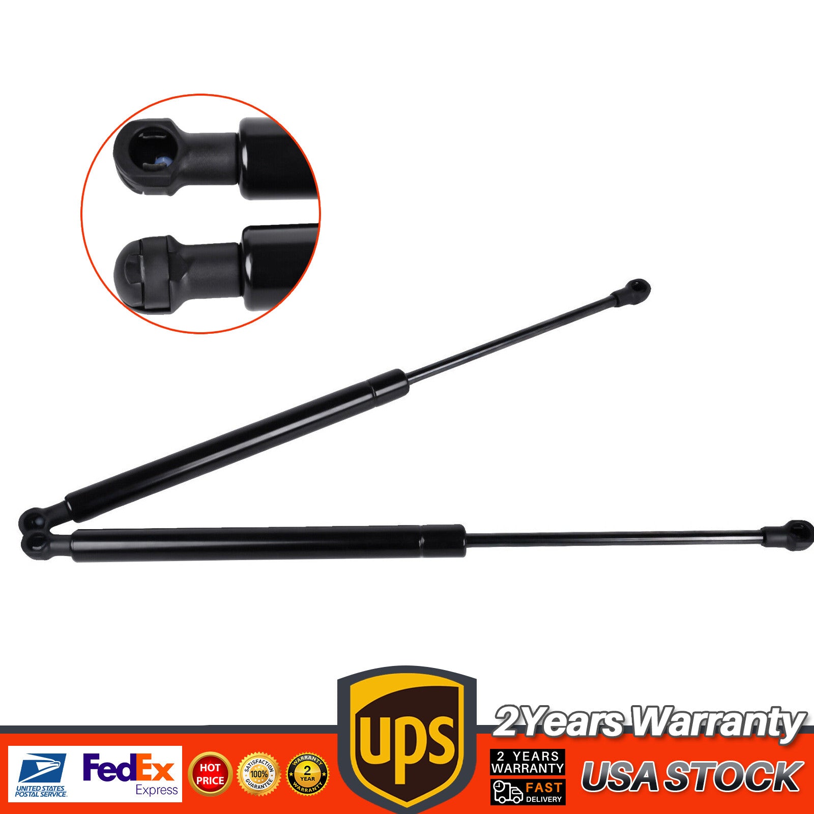Hood Lift Support Strut Shocks Gas for BMW 325 328 330 335 M3 E90 E91 E92 06-13