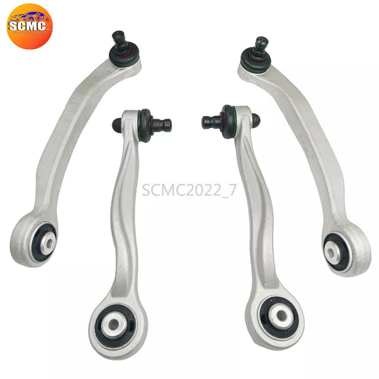 4pc Front Upper Control Arms Ball Joints for Audi A6 A6 Quattro for A8 S8 for VW Phaeton