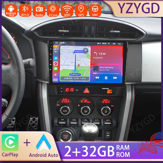 GPS Navi Screen BT for Toyota 86 GT86 2013-2014 Android Carplay Car Stereo Radio