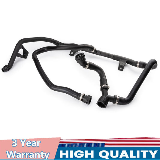 1 piece for BMW E82 E88 120i E90 320i: Hose wire heater return thermostat coolant hose.