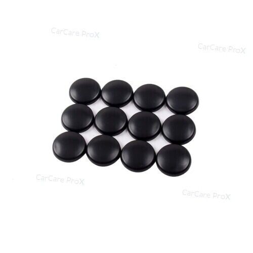 for Toyota for Land Cruiser 2008-2021 Black Car Door Lock Screw Protector Cover Trim