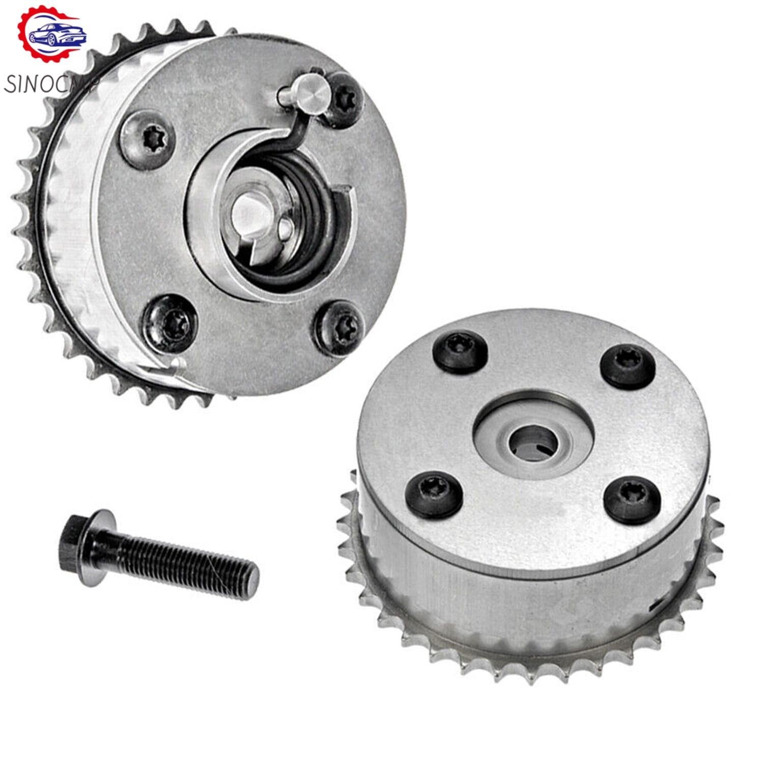 PAIR VVT Timing Camshaft Gear Fit For 1.8L for TOYOTA for COROLLA 09-15 MATRIX PRIUS L4