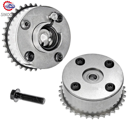 PAIR VVT Timing Camshaft Gear Fit For 1.8L for TOYOTA for COROLLA 09-15 MATRIX PRIUS L4