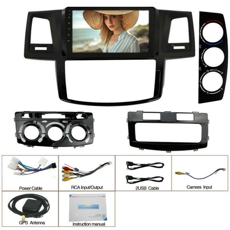 For 2005-14 for Toyota Hilux 9 Android 10.1 Car Radio Stereo GPS Multimedia Player