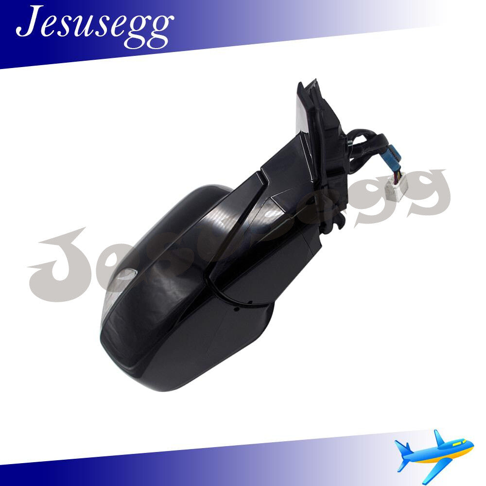 Right Side Power Mirror 9 Wire Heated Led Signal Lamp for Honda CRV 2007-2011