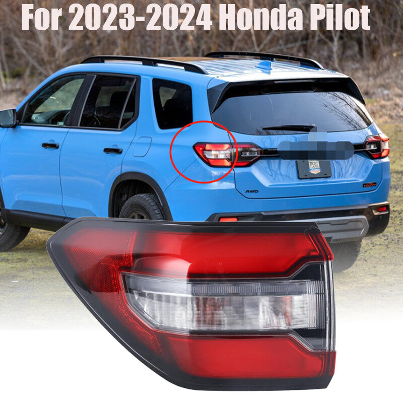 2023 2024 for Honda Pilot Outer Tail Light LH Driver Left Side LED Lamps