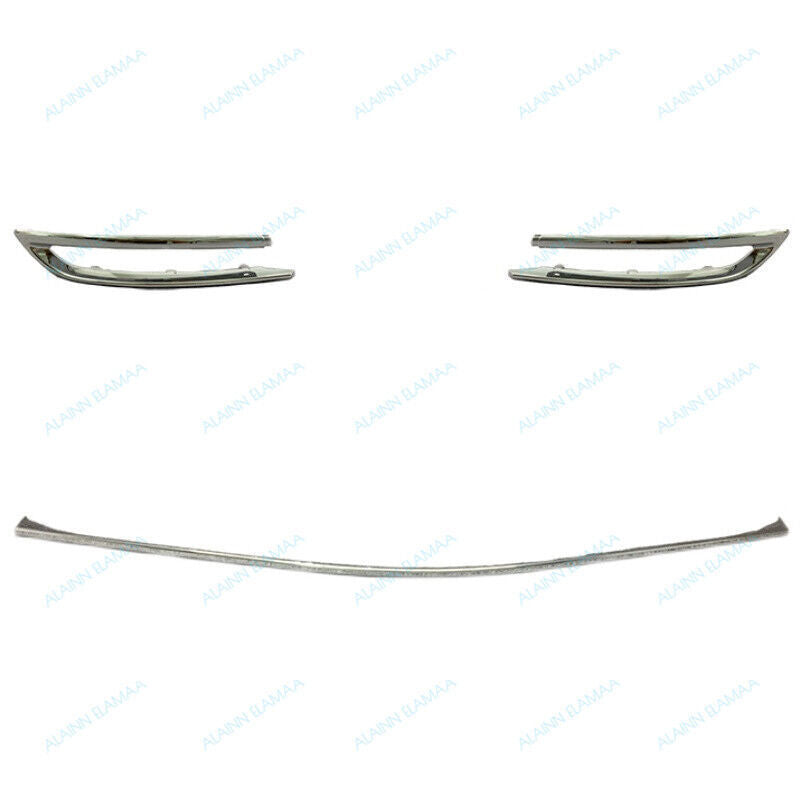 Chrome Rear Bumper Body Molding Trim for BMW 5 Series F18 530i 528i 535 2014-17