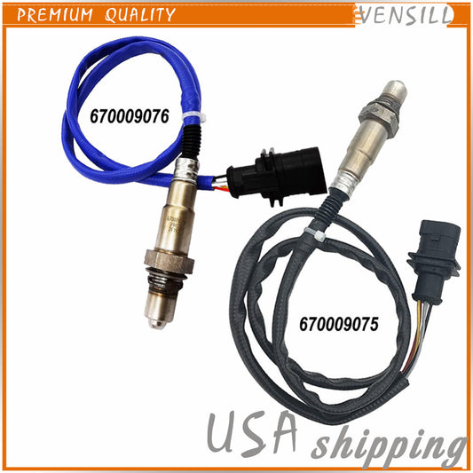 2Pcs Front Oxygen Sensor for Maserati for Levante 17-20 Ghibli Quattroporte 13-20