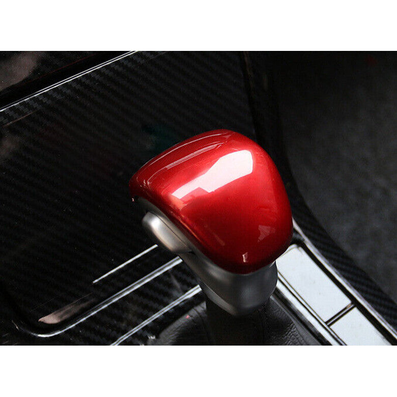 for Kia Sorento 2021-2023 Red interior Car Gear Shift Knob Cover Head Trim