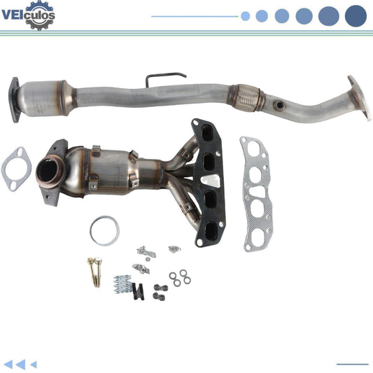 for Nissan Altima 2.5L 2002 to 2006 Front  Rear Both Catalytic Converter Set