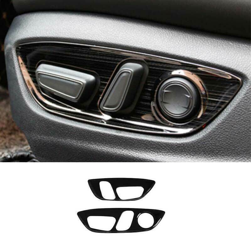 for Toyota for Camry 2018-2023 Black Titanium Car for Seat Adjustment Handle Panel Cover