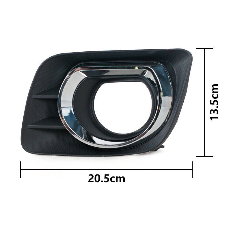 Pair Front bumper Fog Light Cover Trim For 2009 2010 2011 for Pontiac Vibe