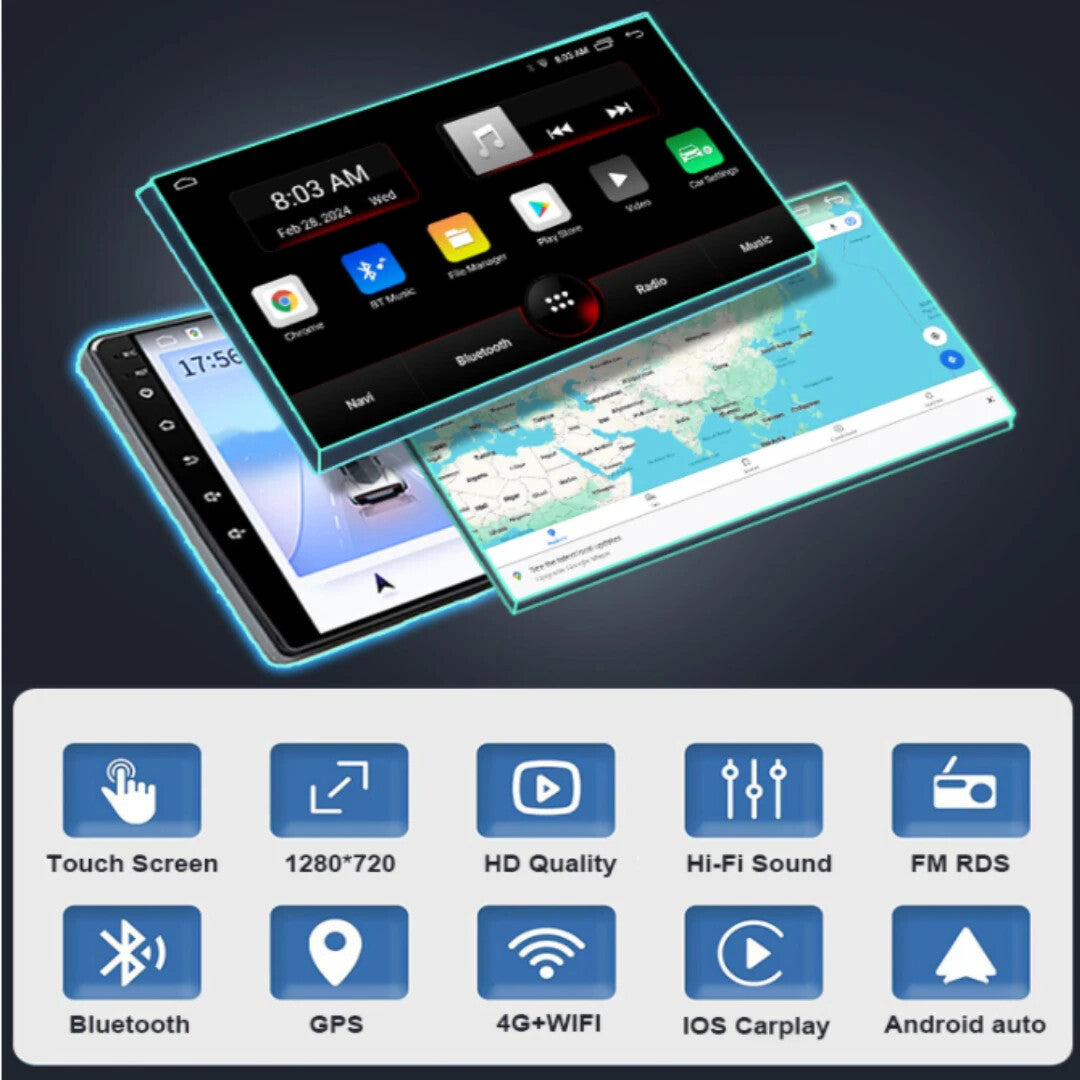 Android CarPlay Car Radio for KIA Carens 2012-2017 GPS Stereo Multimedia Player