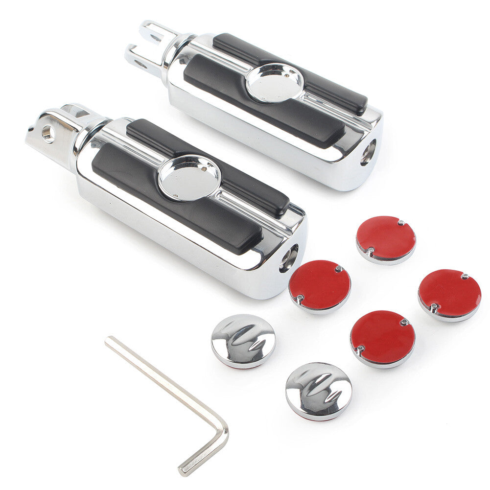 Front Footrests Rider Footpegs for Harley Breakout 114 FXBRS Srtster S 2021-22