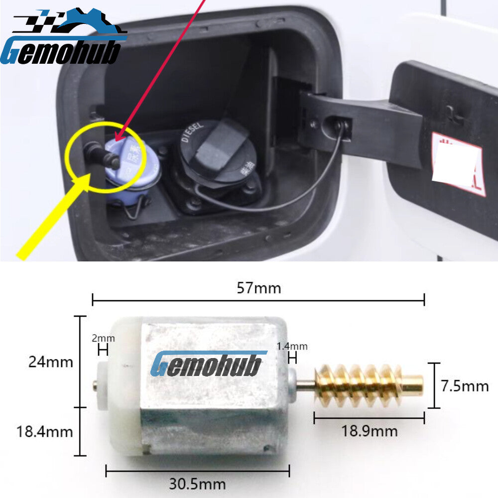 Gas Fuel Filler Tank Actuator Motor For 2015-2016 for Acura TLX