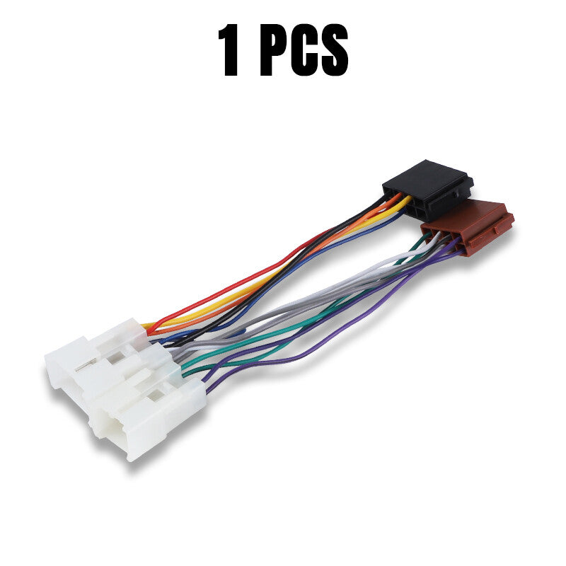 Car ISO Radio Stereo Wiring Harness Cable Adapter Connector Plug for Toyota