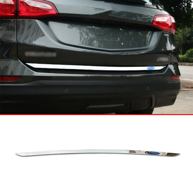 For Chevry Equinox 2018-2022 Stainless Rear Trunk Tailgate Door Strip Cover trim