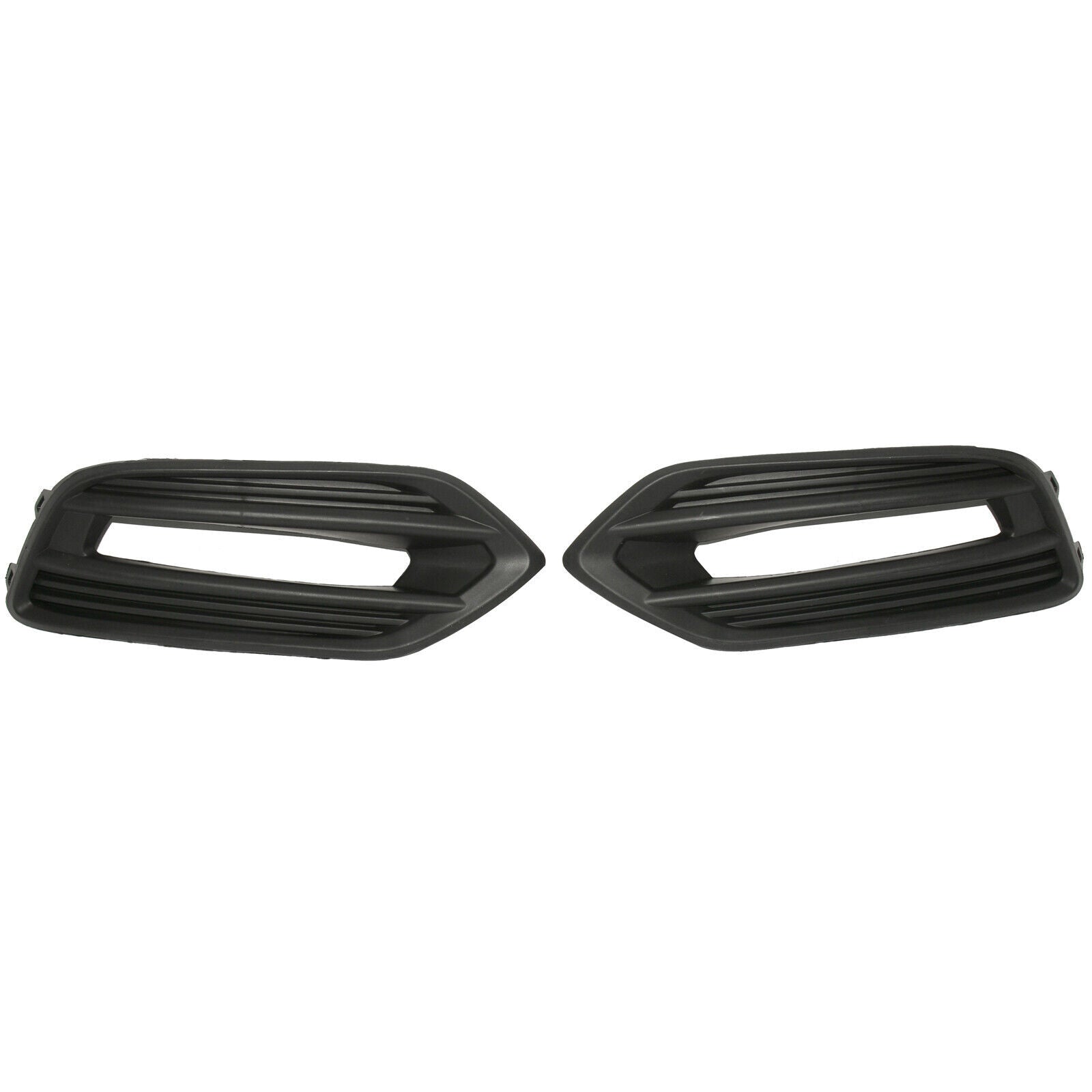 Front Bumper Fog Lamp Light Cover Bezel Pair Black Fit for HONDA HR-V 2019-2021