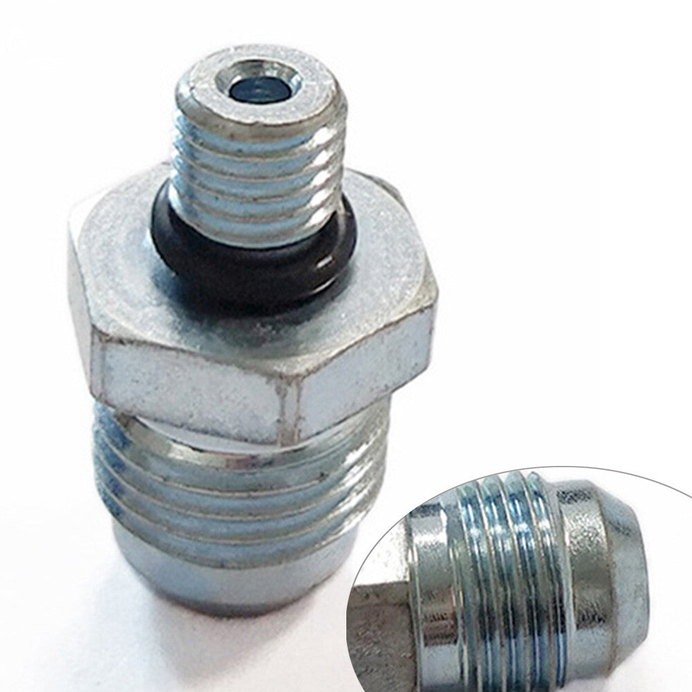 6 AN x 5/16-24 O Ring Hydroboost Spittier Return Port Fitting Iron