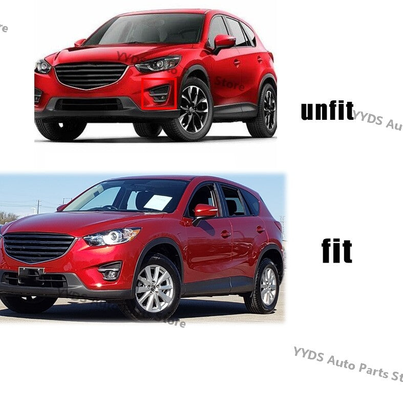 Front bumper bezel fog light protection frame for Mazda CX-5 2013 - 2016