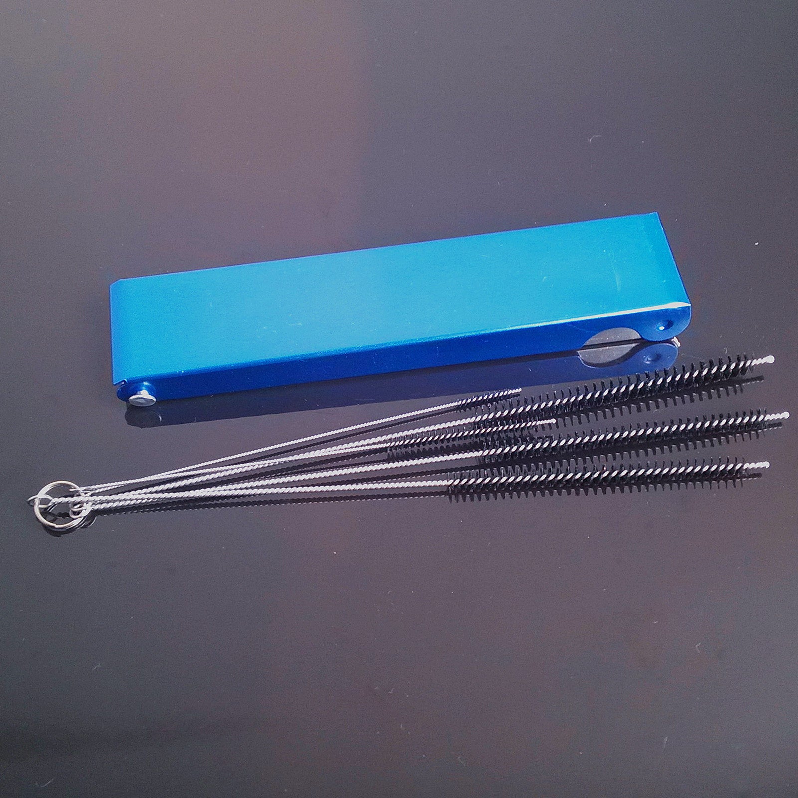 Carburetor Carbon Deposit Jet Cleaning Needle Brush Tool Moto bike