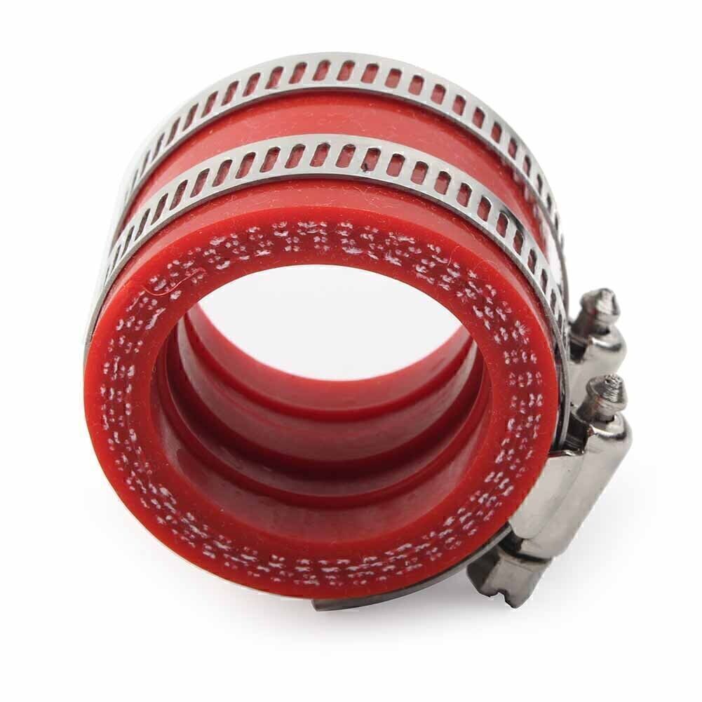For OKO PWK KEIHIN 28/30mm Carburetor Rubber Adapter Intake Manifold Motor Red