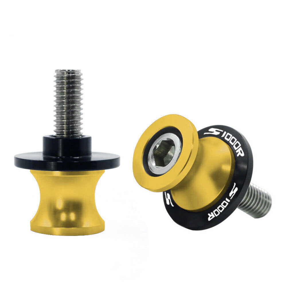 Schwingenspulen Spulengleiter Standschraube M8 F¨¹r for BMW S1000R S1000RR 14-18 Gold