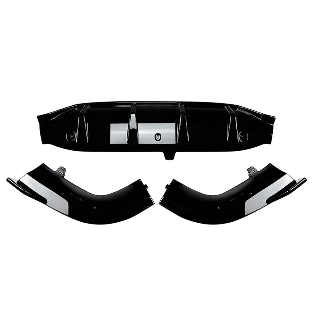 Rear Bumper Spoiler Splitter Lip for Mercedes-Benz GLC Class X254 2023+