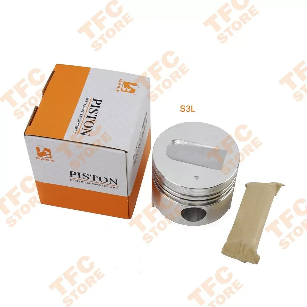 3 Sets STD Piston S3L S3L2 for Mitsubishi Engine New