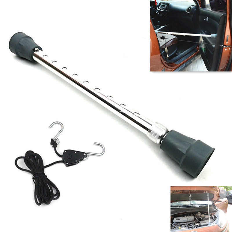 Car Hood Hood Cover Strut Prop Rod 1/8 Rope Ratchet Rope Hook Repair Tool Kit