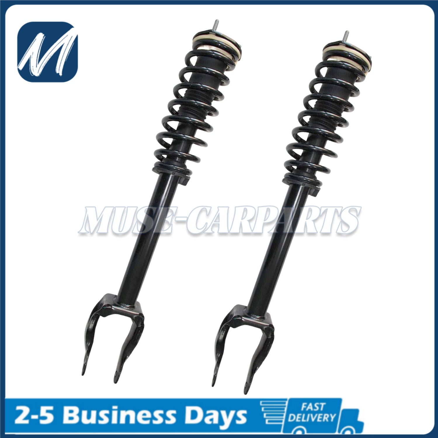 Two front shock absorber struts for BMW X5 F15 X6 F16 xDrive35 2014-19 # 31316851747