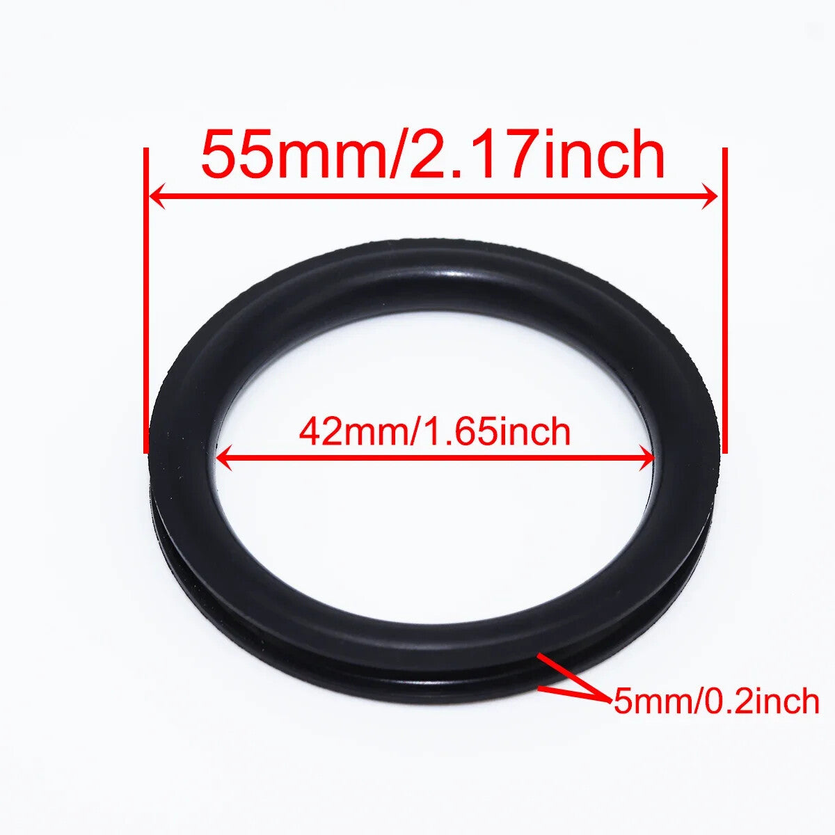 Fuel Cap Seal for VW Up! Fuel Filler Neck Gas Cap Repair Rubber Gasket 2012-2024