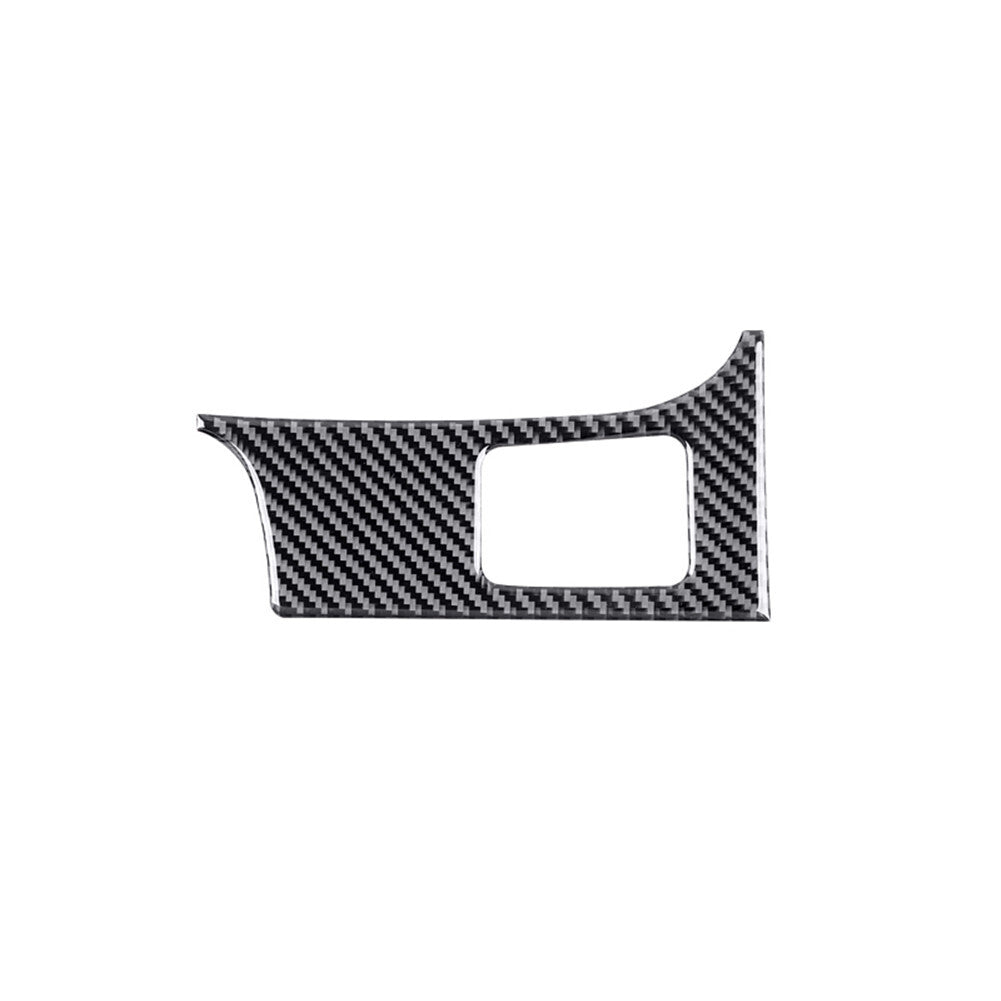 Carbon fiber gear adjust switch trim for Porsche Taycan 2019-2022