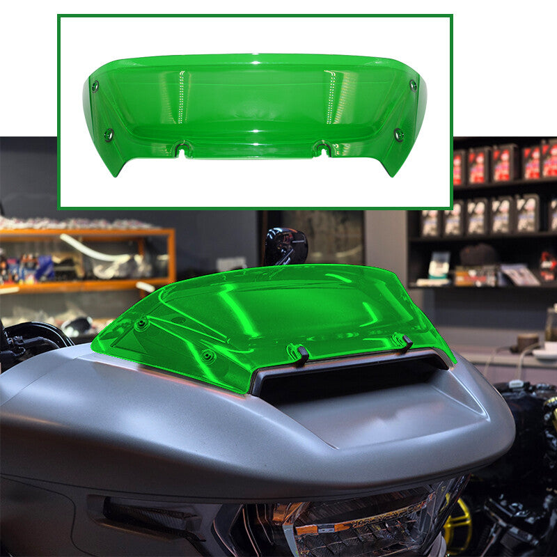 Green 6 Windscreen Windshield for Harley Road Glide CVO/SE FLTRXSE FLTRXSTSE