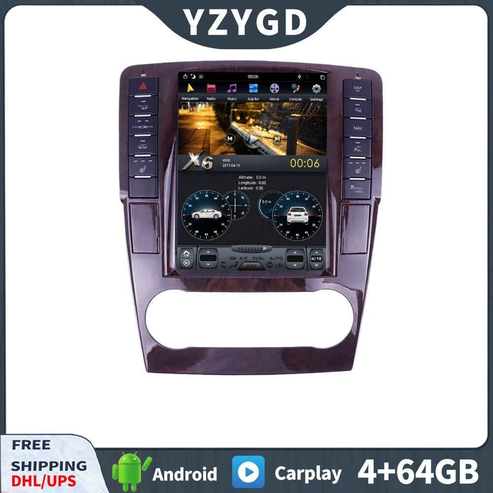 for Mercedes-Benz GL ML W164 X164 2005-2011 2Din StereoCar Radio Carplay Screen