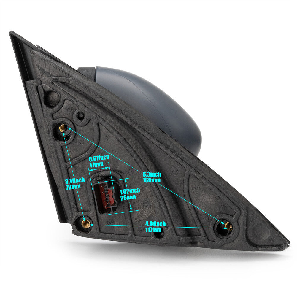 2x Left+Right Side Mirror LJ6Z-17682-DA LJ6Z-17683-DA for Ford Escape 2020-2023
