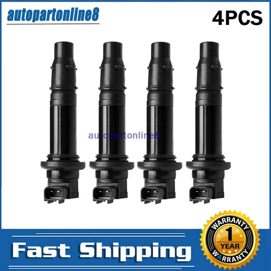 Brand new 4-piece ignition coil set for Yamaha MT-07 R6 RJ15 Bj YZF R1FZ8 F6T558.