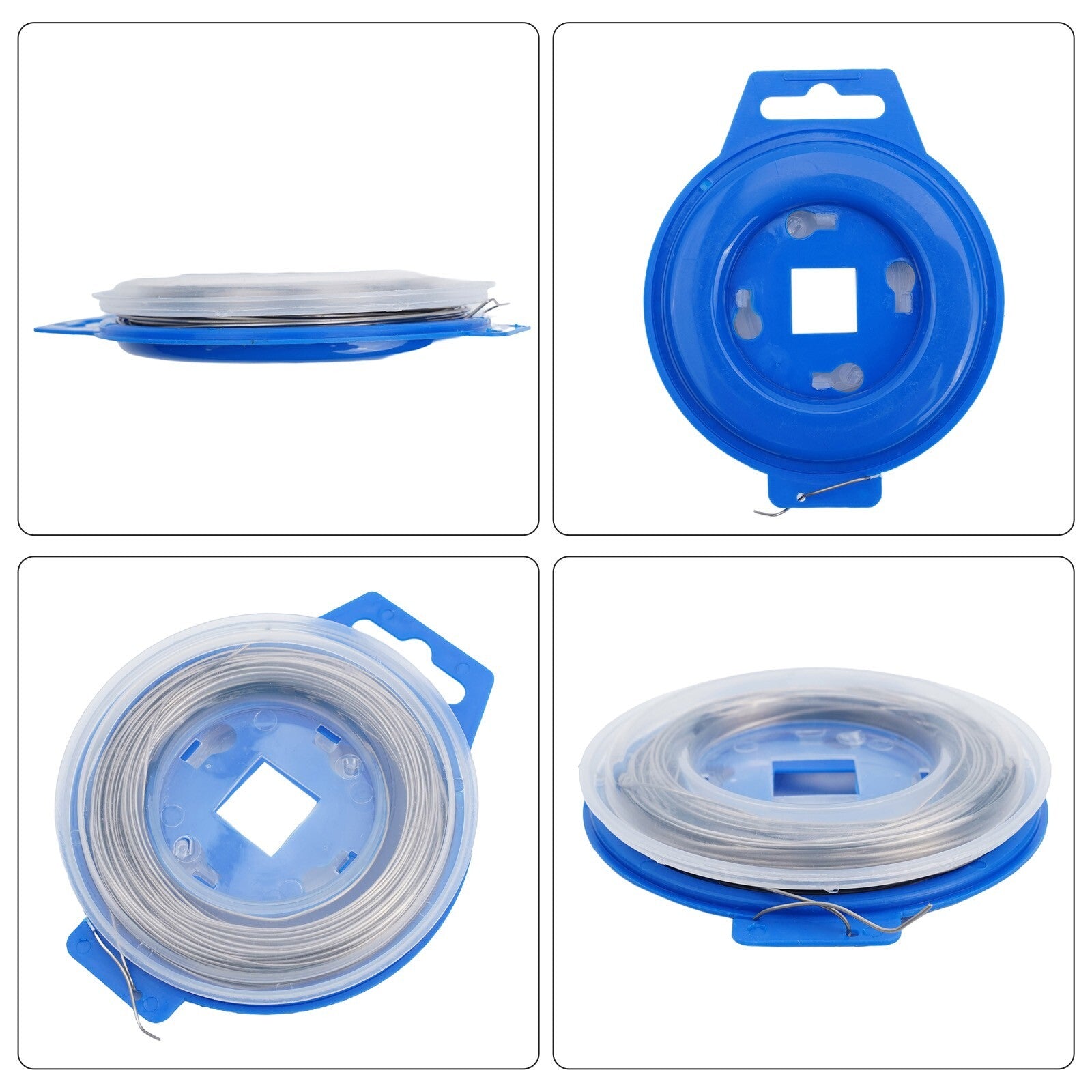 Professional-grade stainless steel safety wire, 50-foot coil, suitable for a variety of applications.