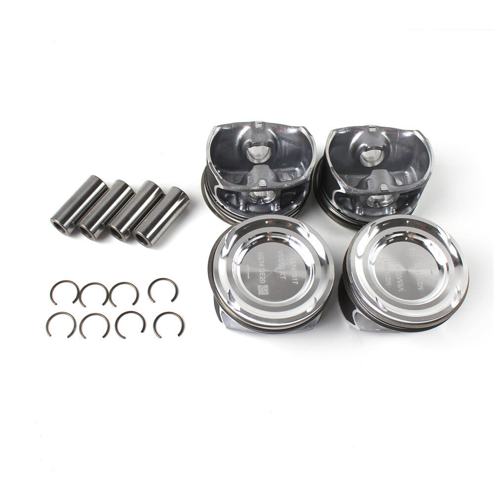 4Pcs Pistons Rings Set STD M274.920T for Mercedes-Benz C250 C300 W205 2.0T ¦µ83mm