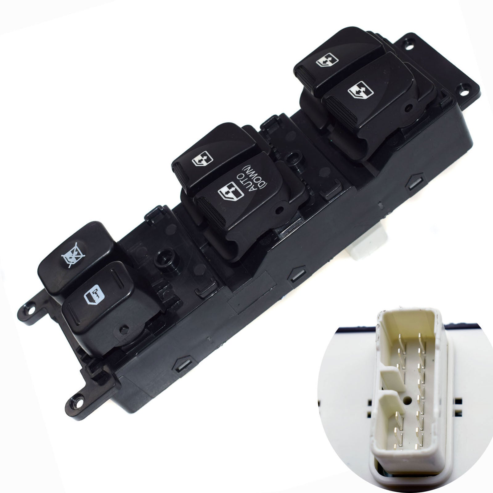 Power Window Master Switch Button 93570-1E111 for Hyundai Accent 1.6L 2007- 2010